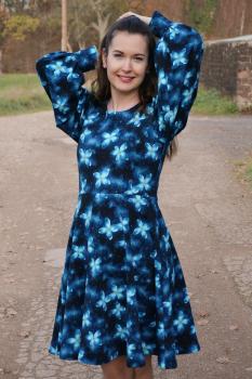 Märchenwelt Petrol Flowers